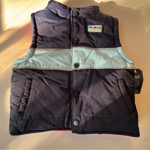 OshKosh B'gosh Other - OshKosh B'gosh Black and Blue Baby Vest